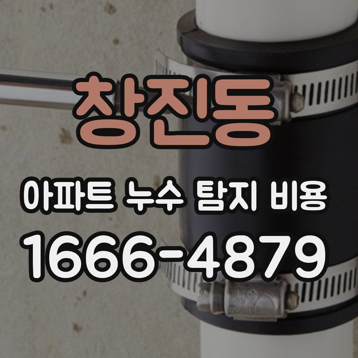 창진동 아파트 누수 탐지 비용