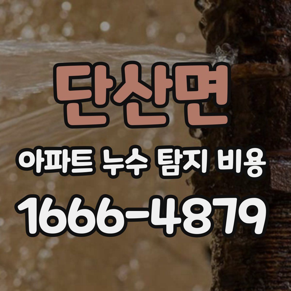 단산면 아파트 누수 탐지 비용