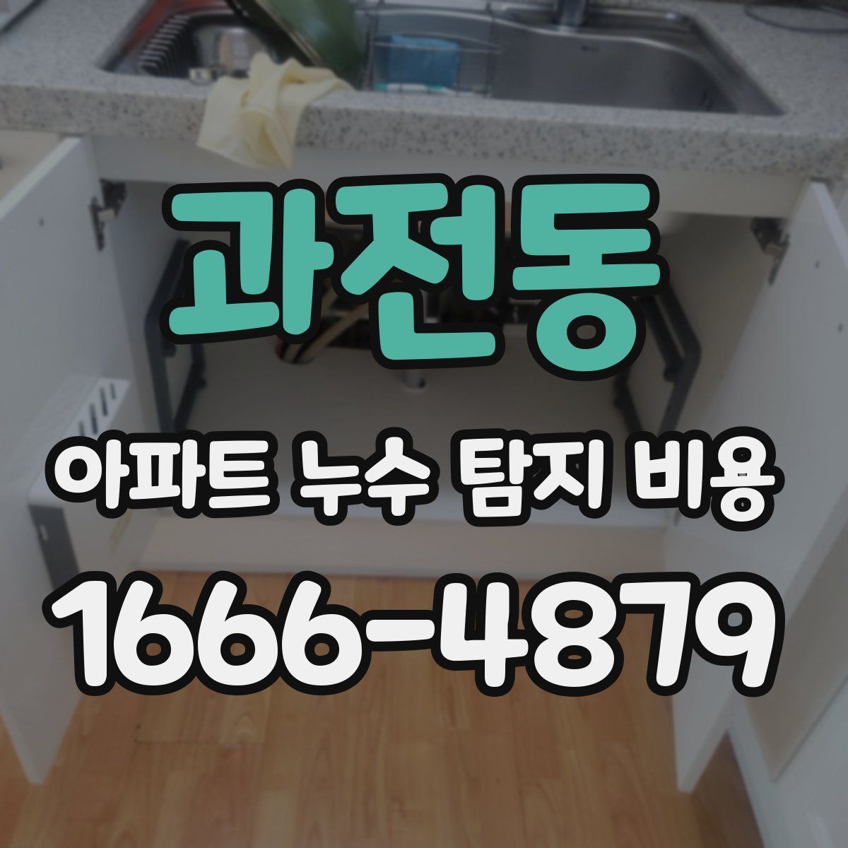 과전동 아파트 누수 탐지 비용