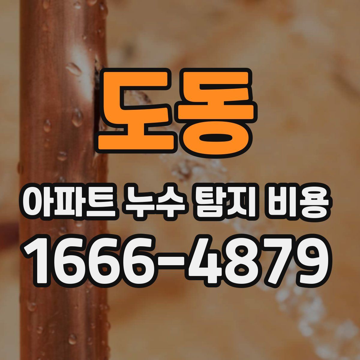 도동 아파트 누수 탐지 비용