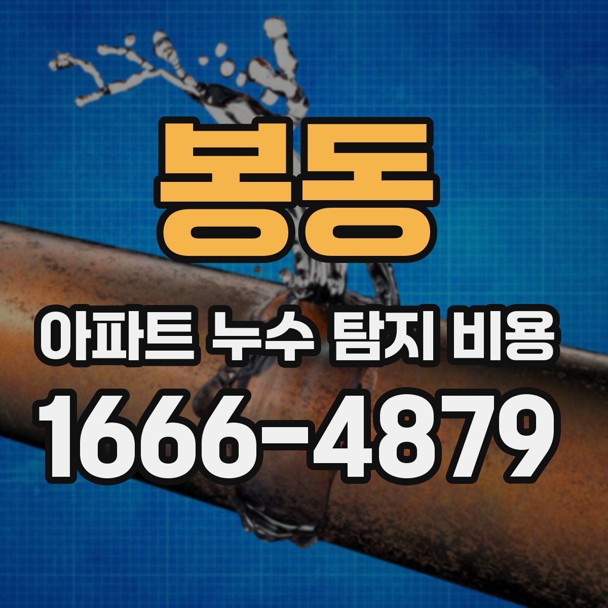 봉동 아파트 누수 탐지 비용