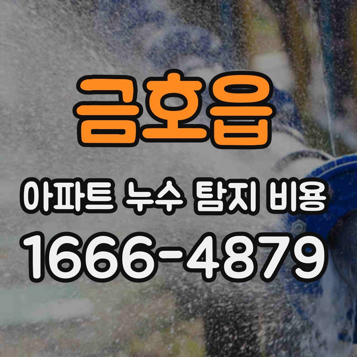 금호읍 아파트 누수 탐지 비용
