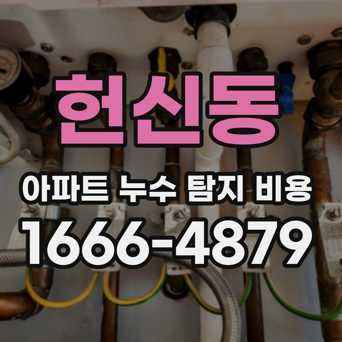 헌신동 아파트 누수 탐지 비용
