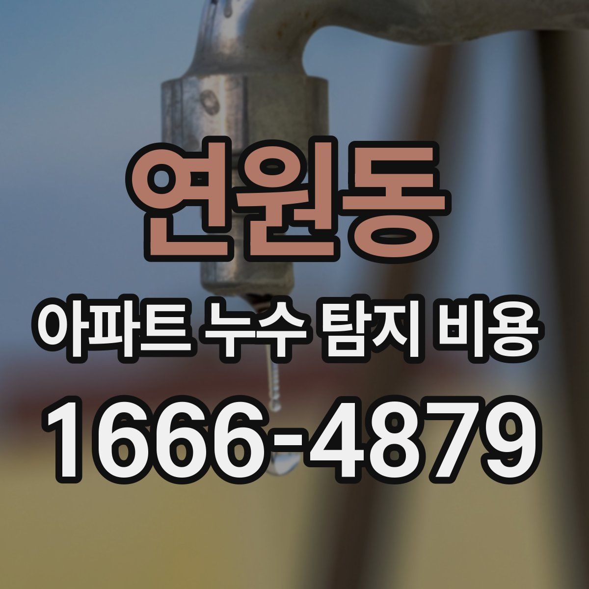 연원동 아파트 누수 탐지 비용