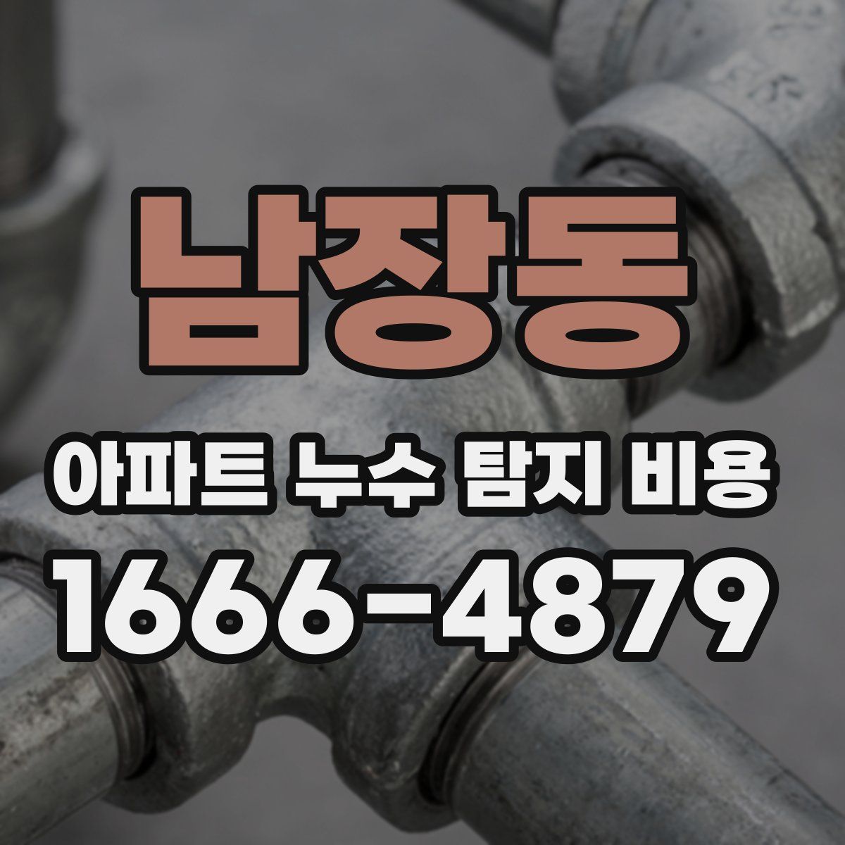 남장동 아파트 누수 탐지 비용