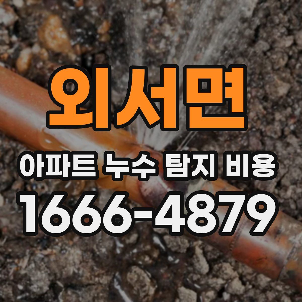 외서면 아파트 누수 탐지 비용