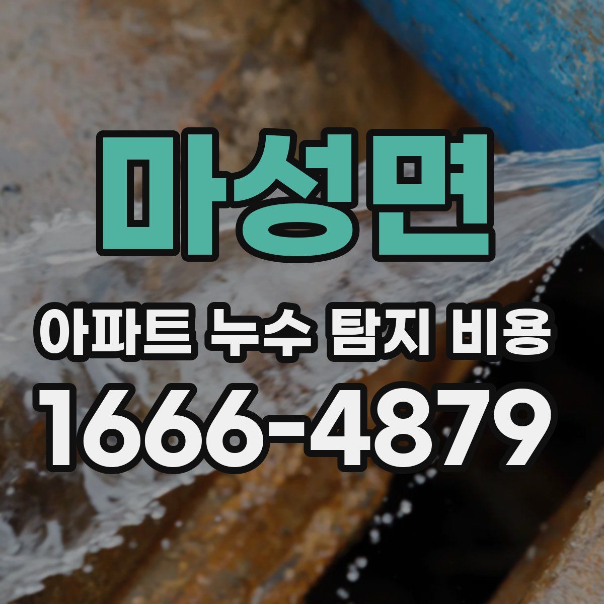 마성면 아파트 누수 탐지 비용