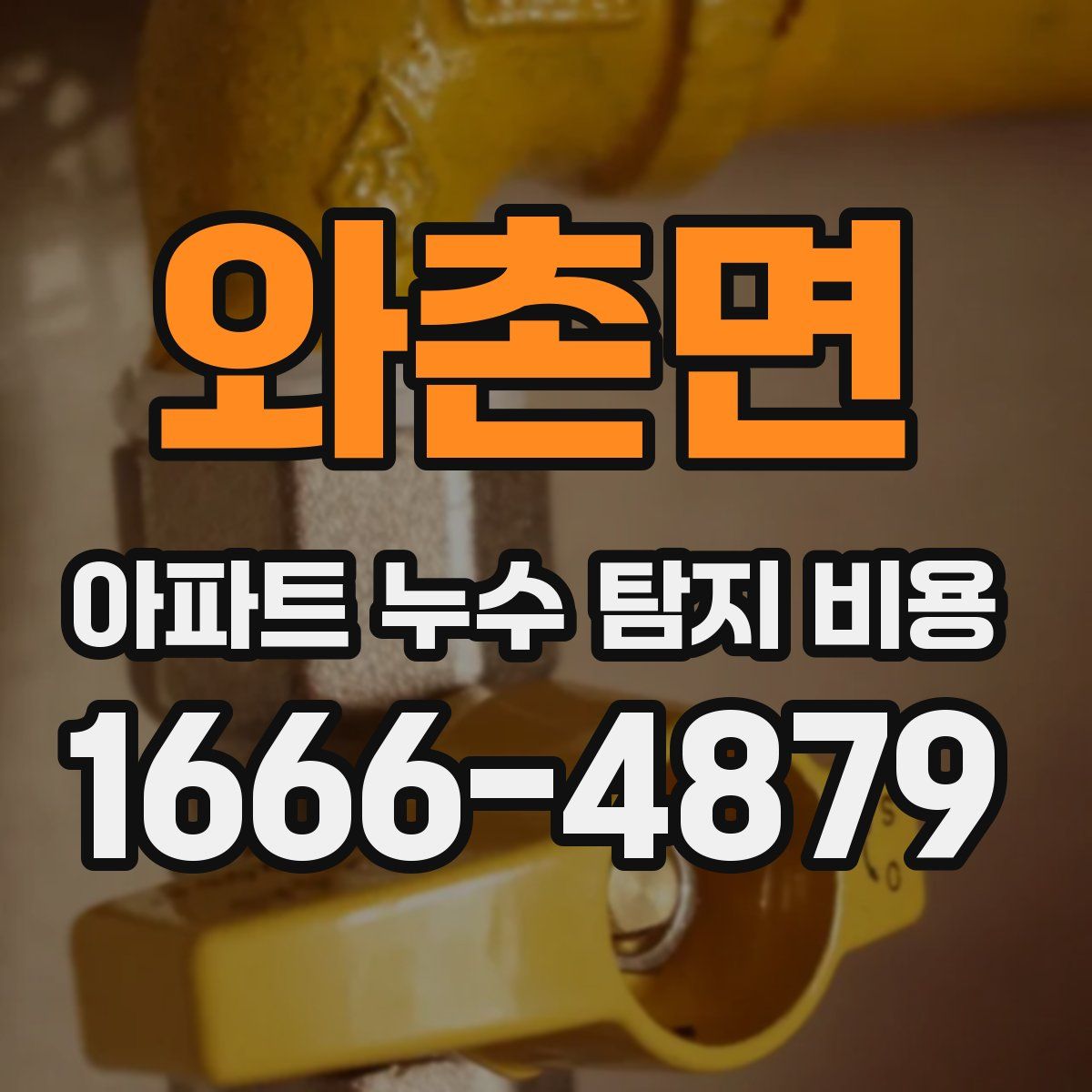 와촌면 아파트 누수 탐지 비용