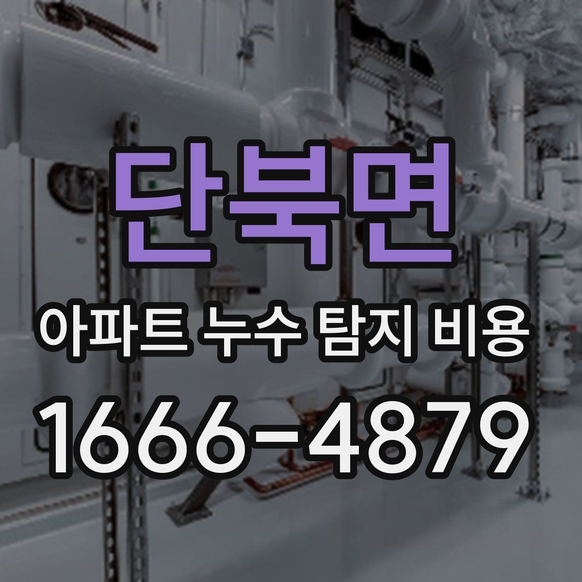 단북면 아파트 누수 탐지 비용