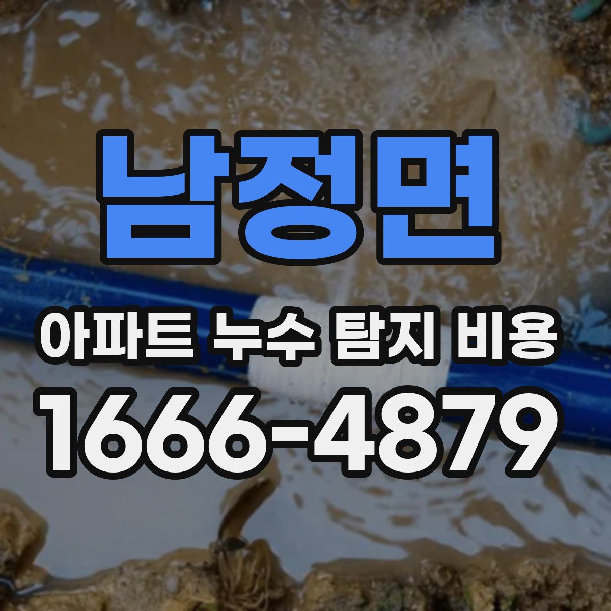 남정면 아파트 누수 탐지 비용