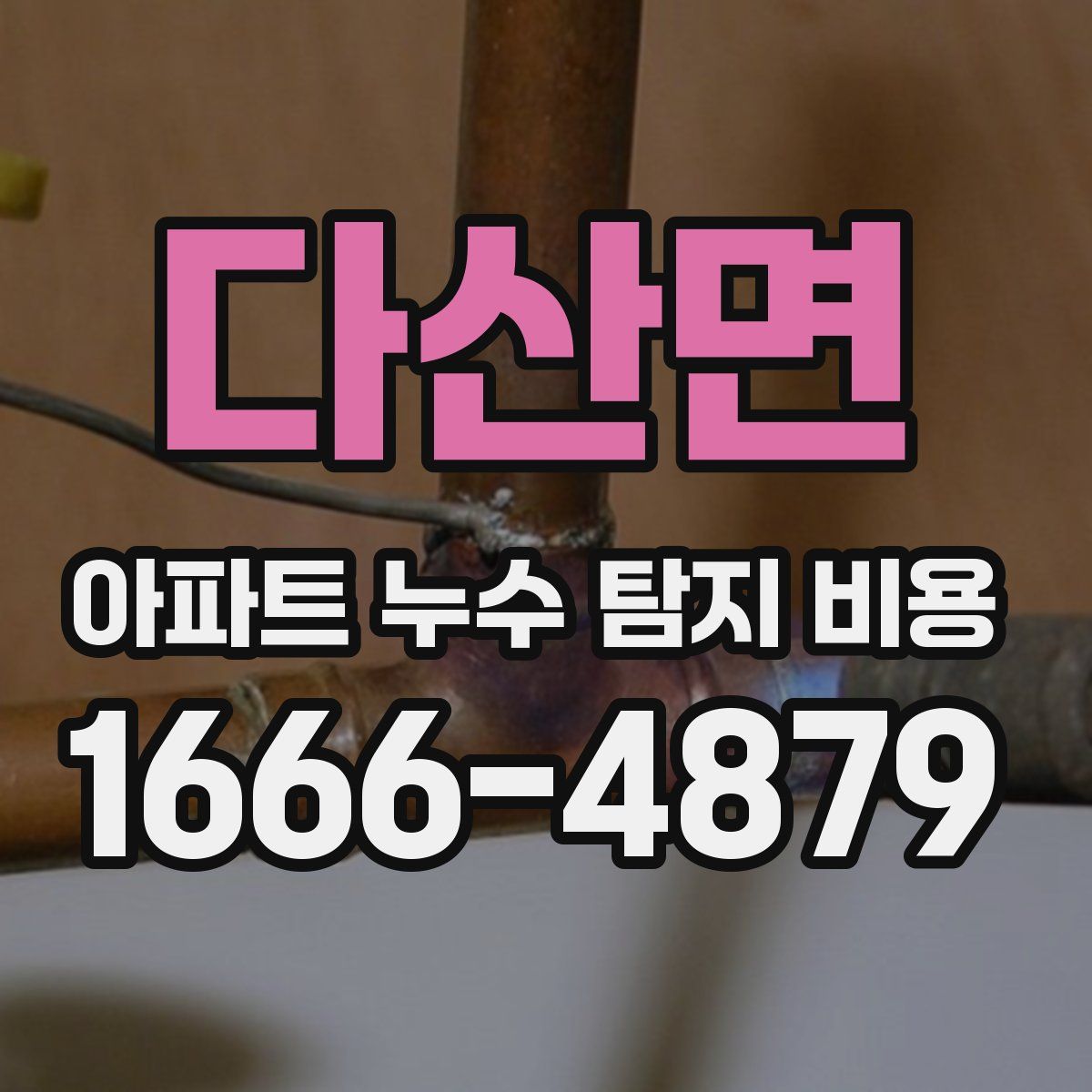 다산면 아파트 누수 탐지 비용