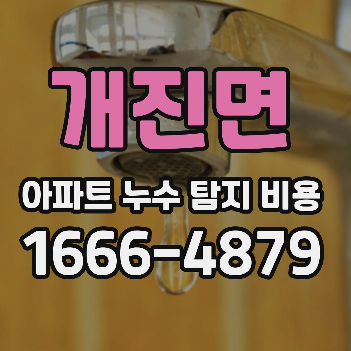 개진면 아파트 누수 탐지 비용
