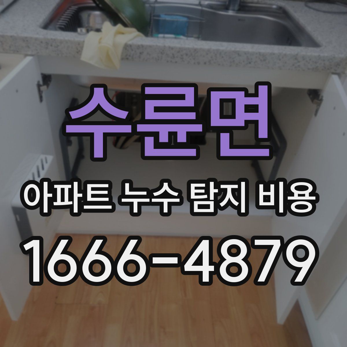 수륜면 아파트 누수 탐지 비용