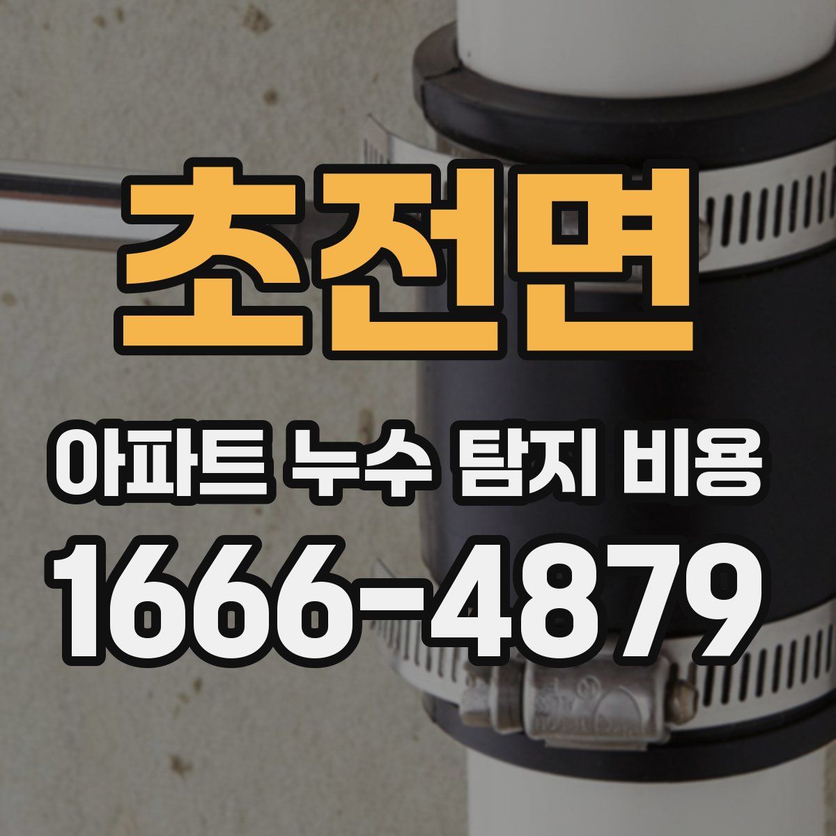 초전면 아파트 누수 탐지 비용