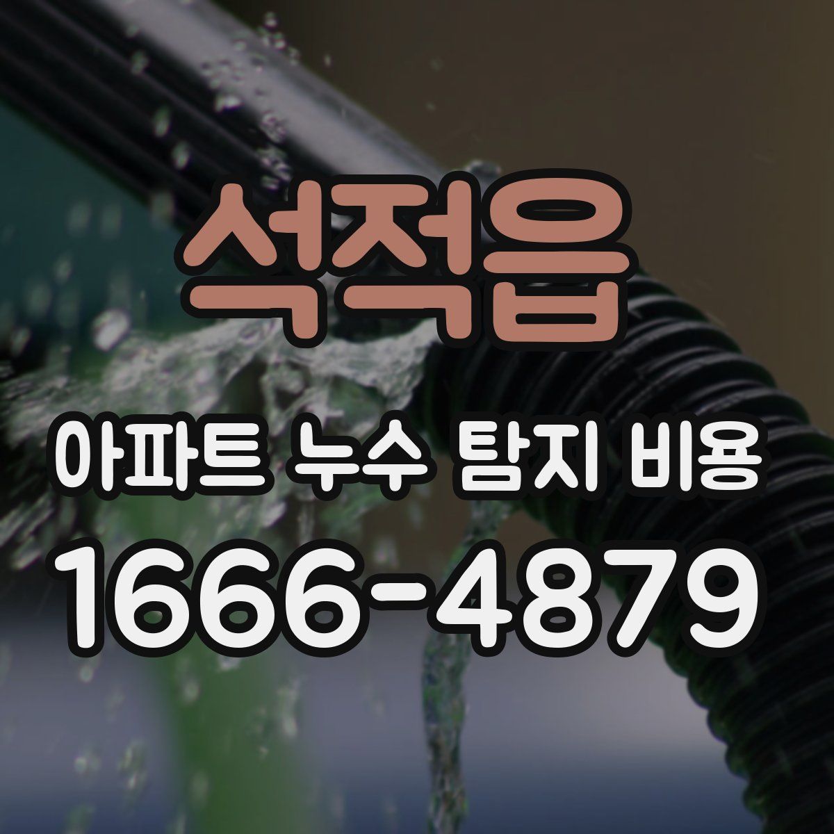석적읍 아파트 누수 탐지 비용