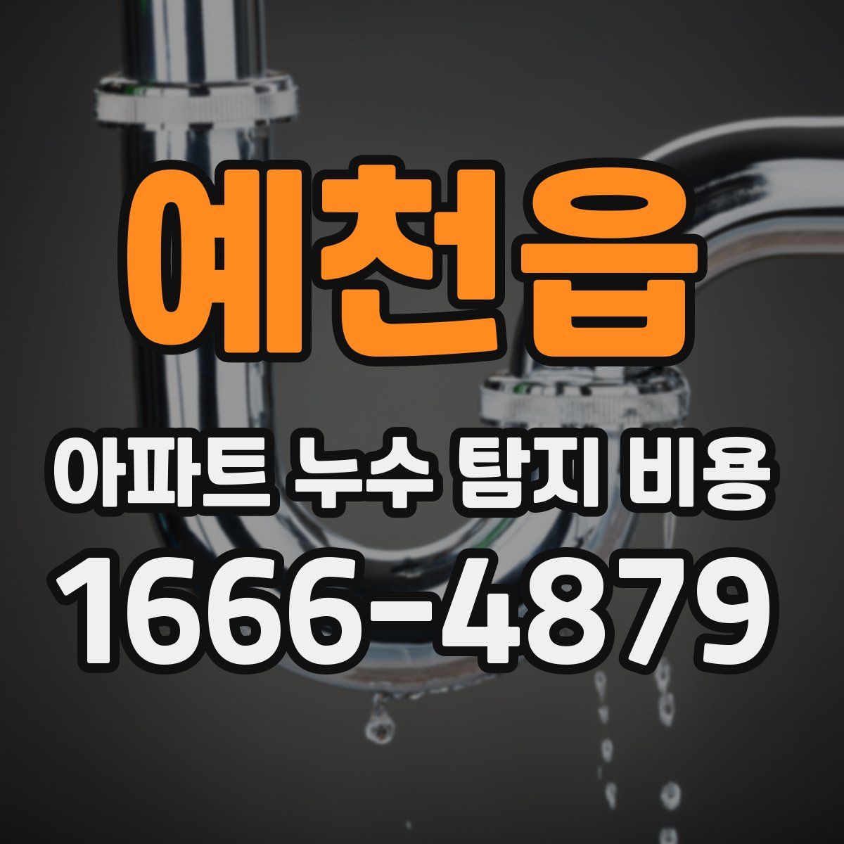 예천읍 아파트 누수 탐지 비용