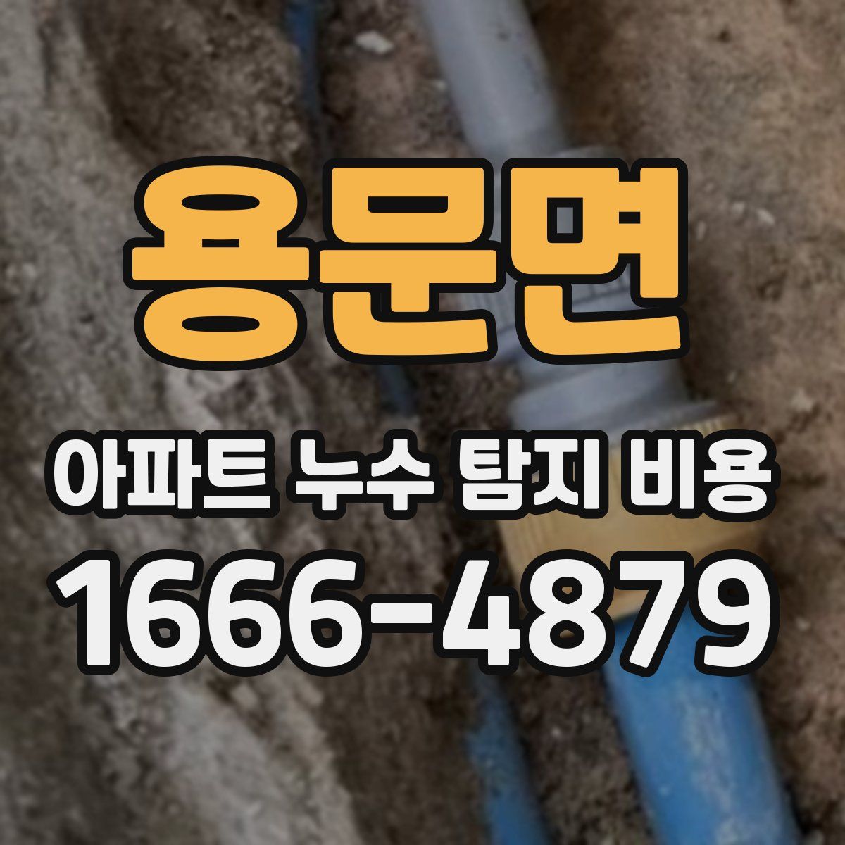 용문면 아파트 누수 탐지 비용