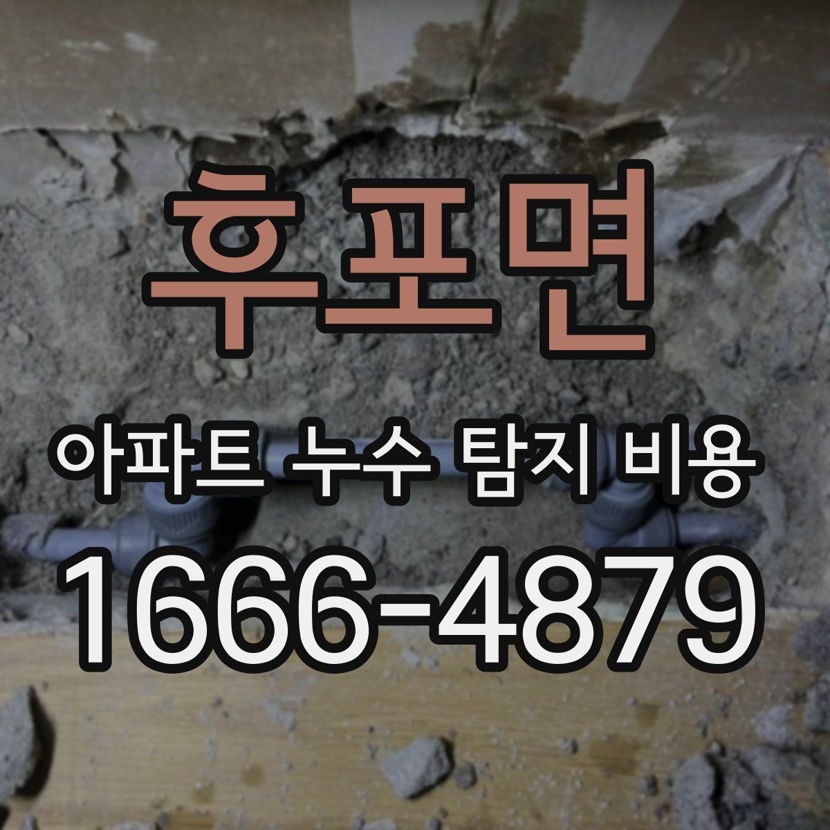 후포면 아파트 누수 탐지 비용