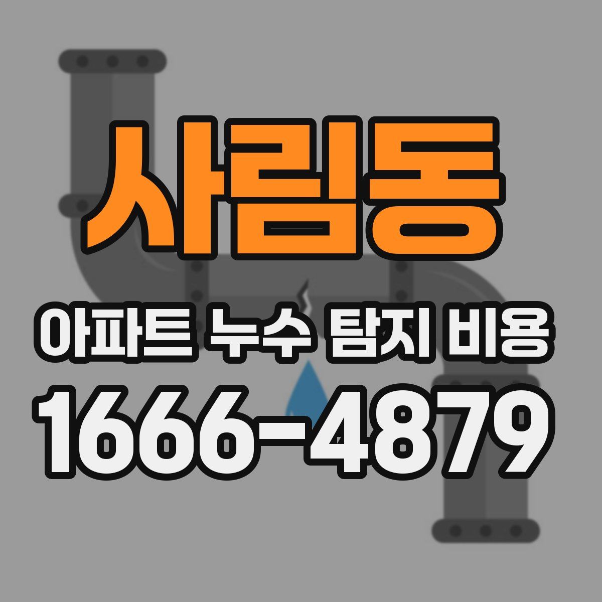 사림동 아파트 누수 탐지 비용