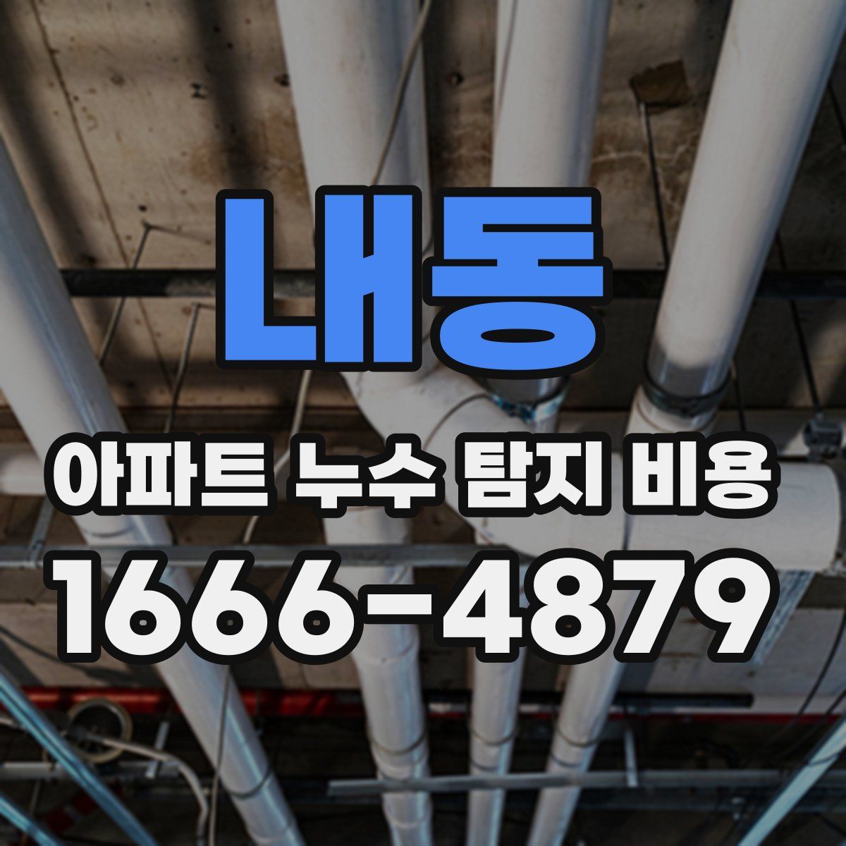 내동 아파트 누수 탐지 비용