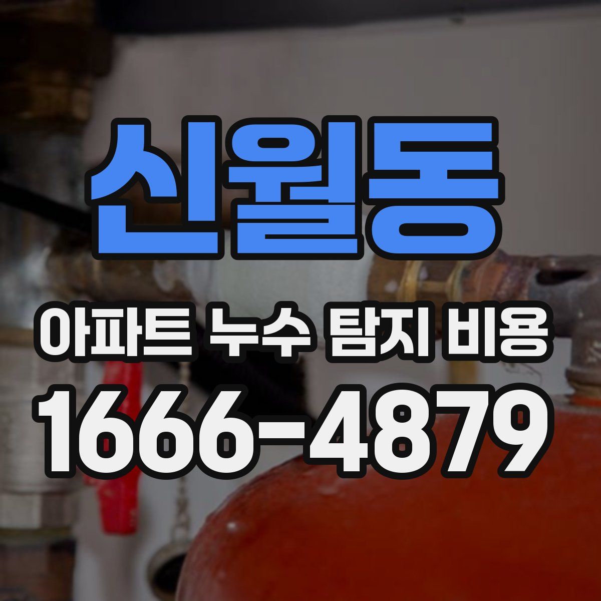 신월동 아파트 누수 탐지 비용