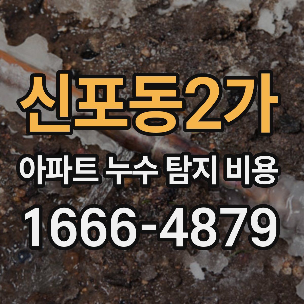 신포동2가 아파트 누수 탐지 비용