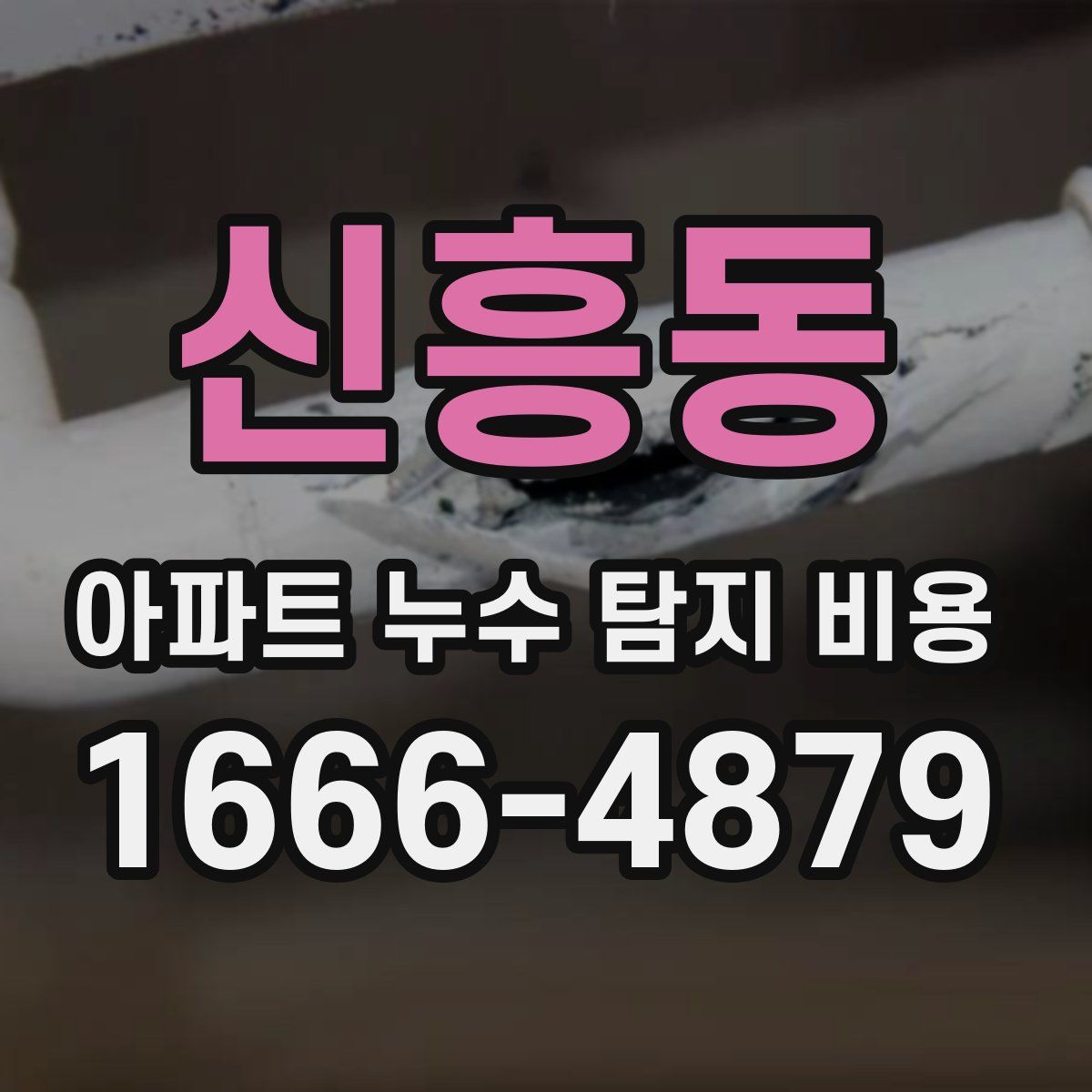 신흥동 아파트 누수 탐지 비용
