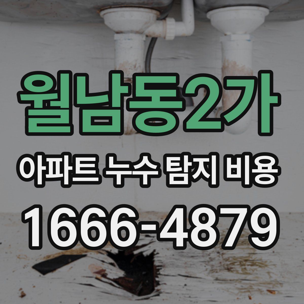 월남동2가 아파트 누수 탐지 비용