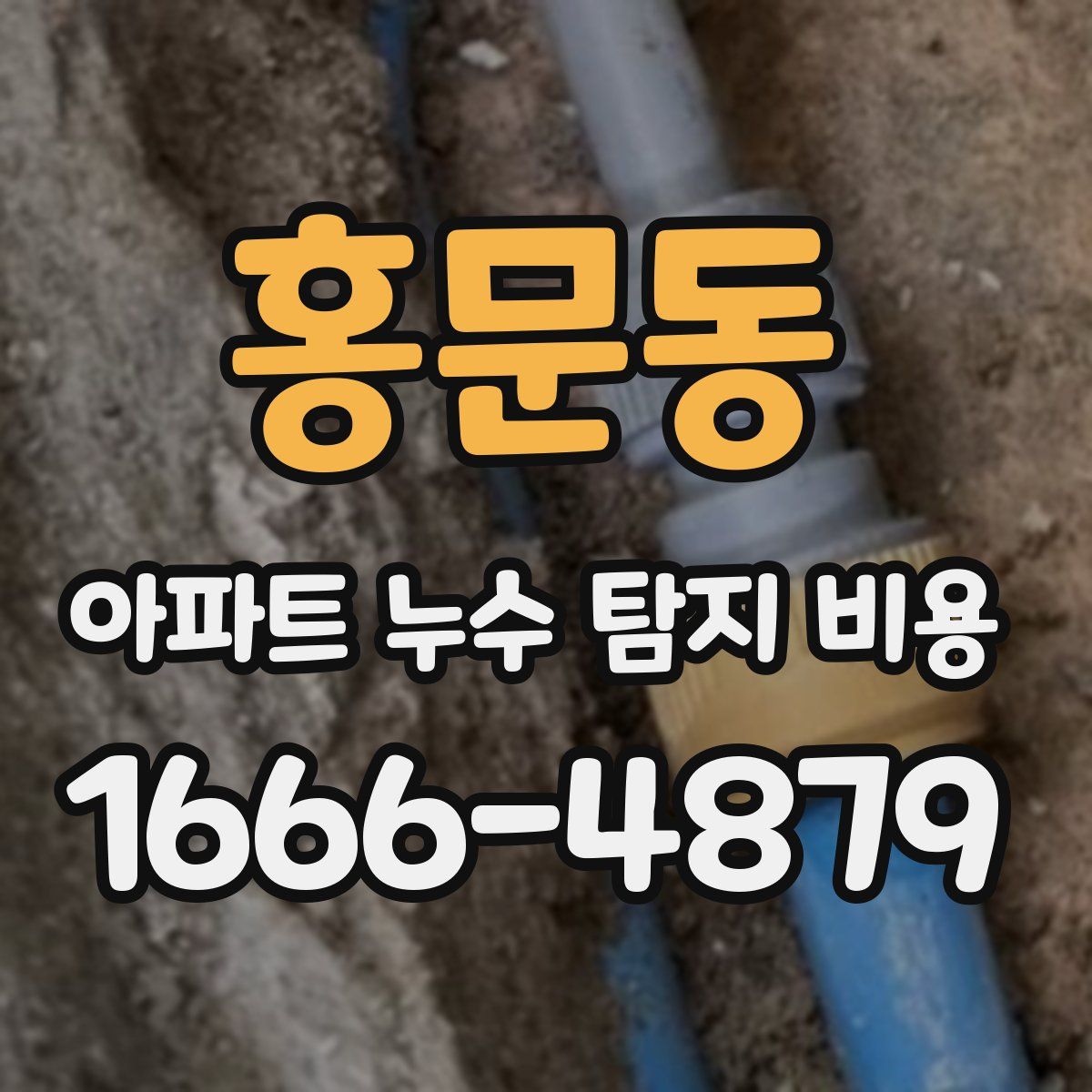 홍문동 아파트 누수 탐지 비용