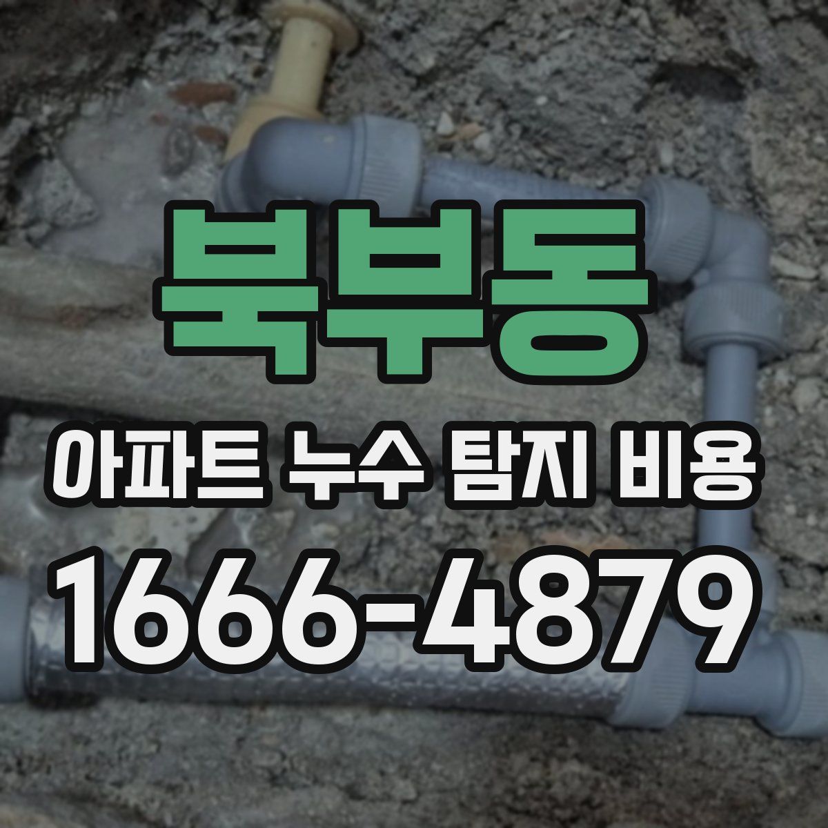 북부동 아파트 누수 탐지 비용
