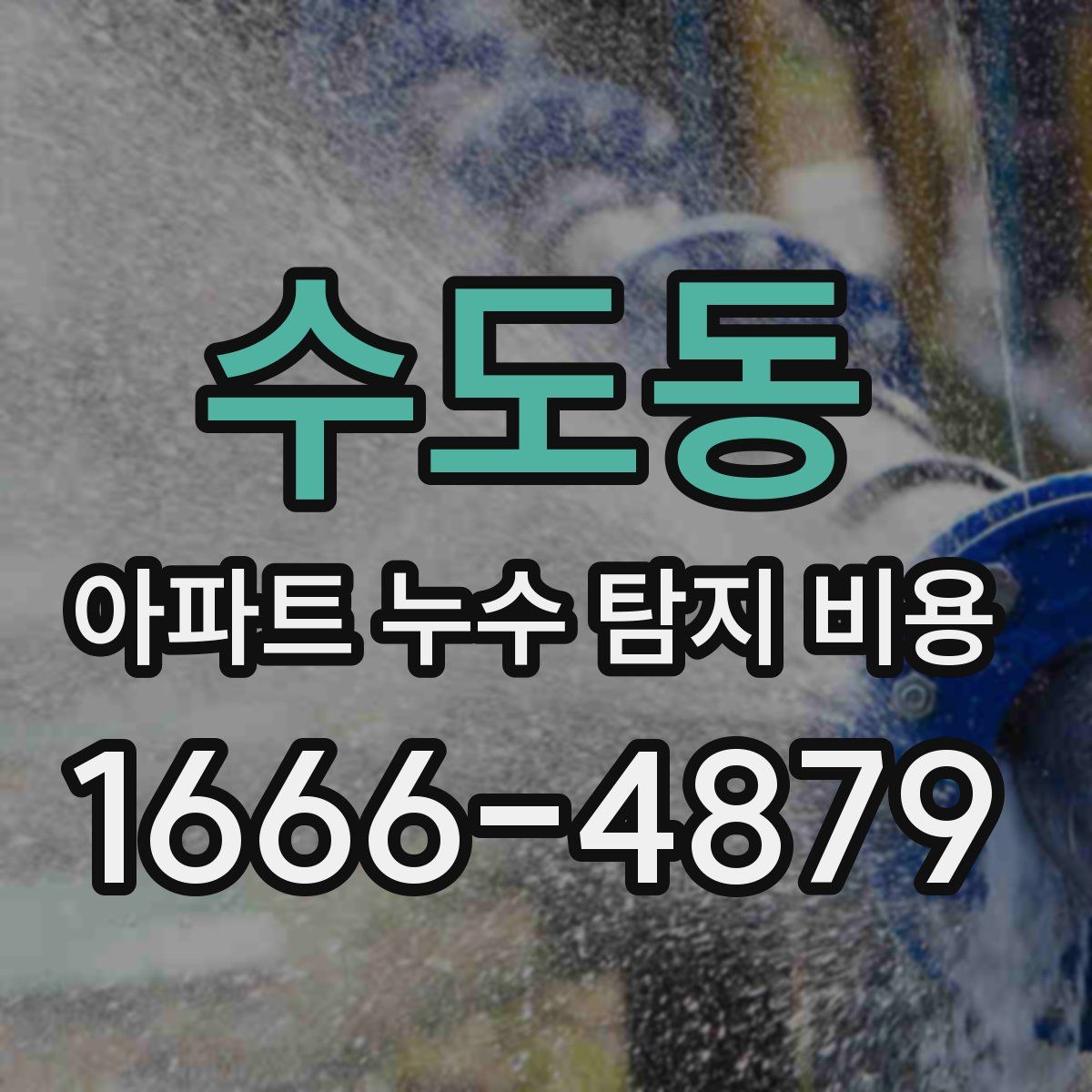 수도동 아파트 누수 탐지 비용