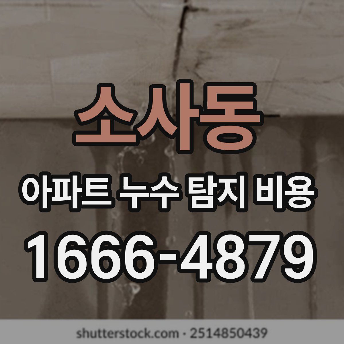 소사동 아파트 누수 탐지 비용