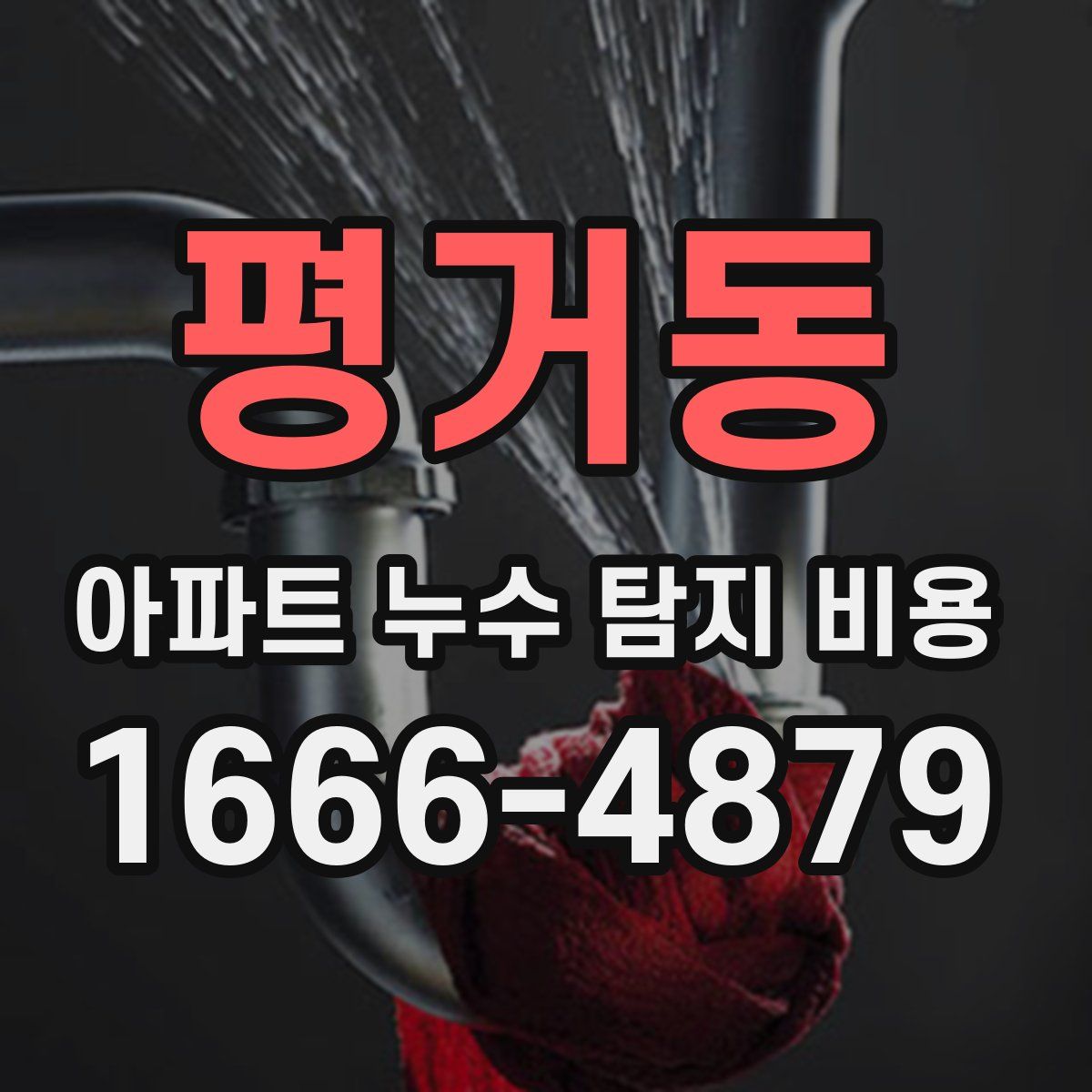 평거동 아파트 누수 탐지 비용