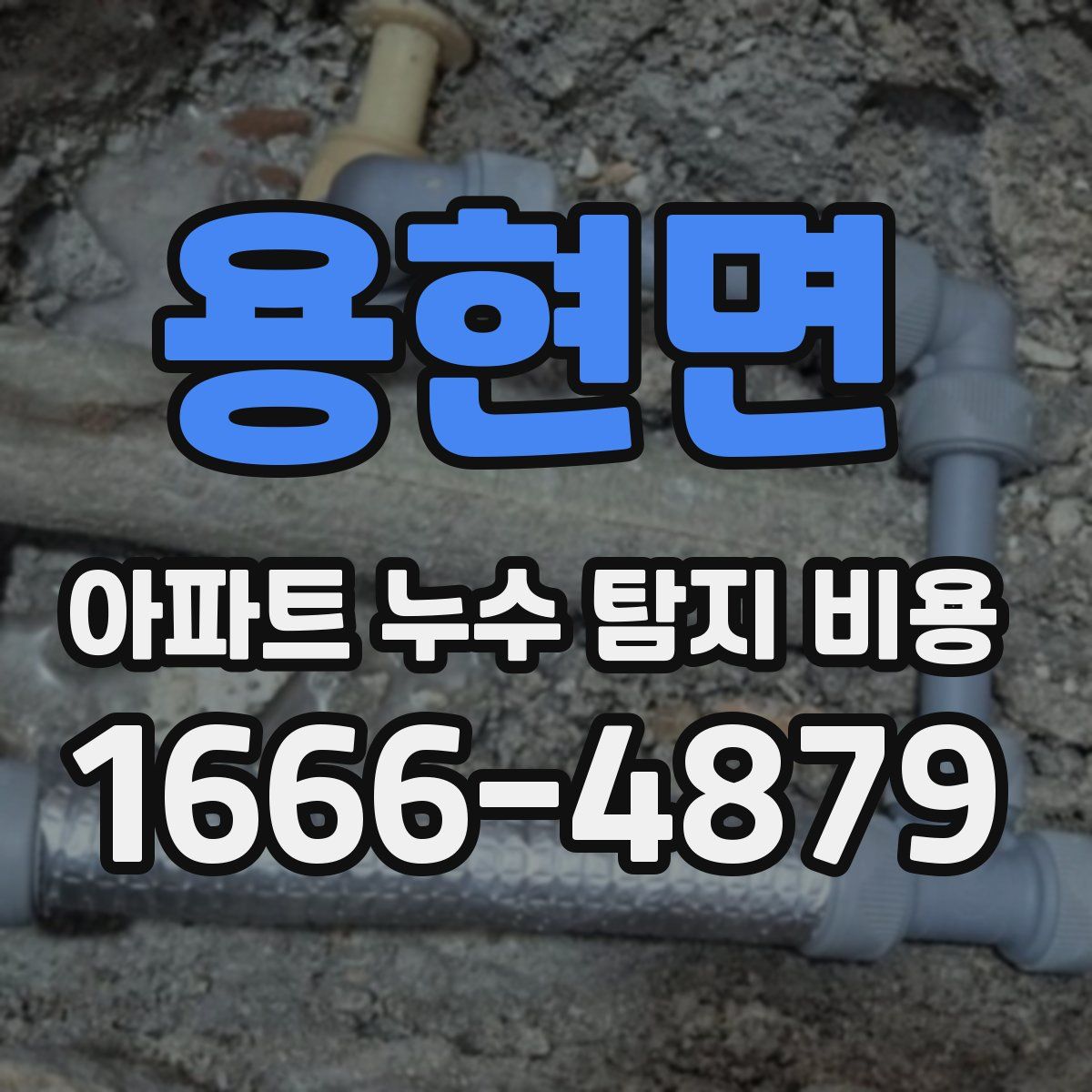 용현면 아파트 누수 탐지 비용
