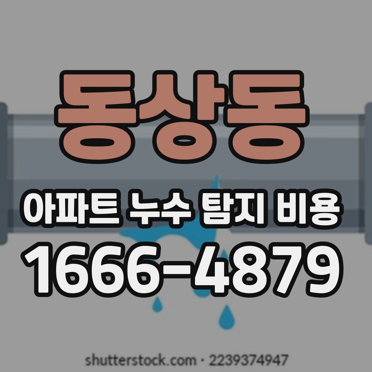 동상동 아파트 누수 탐지 비용