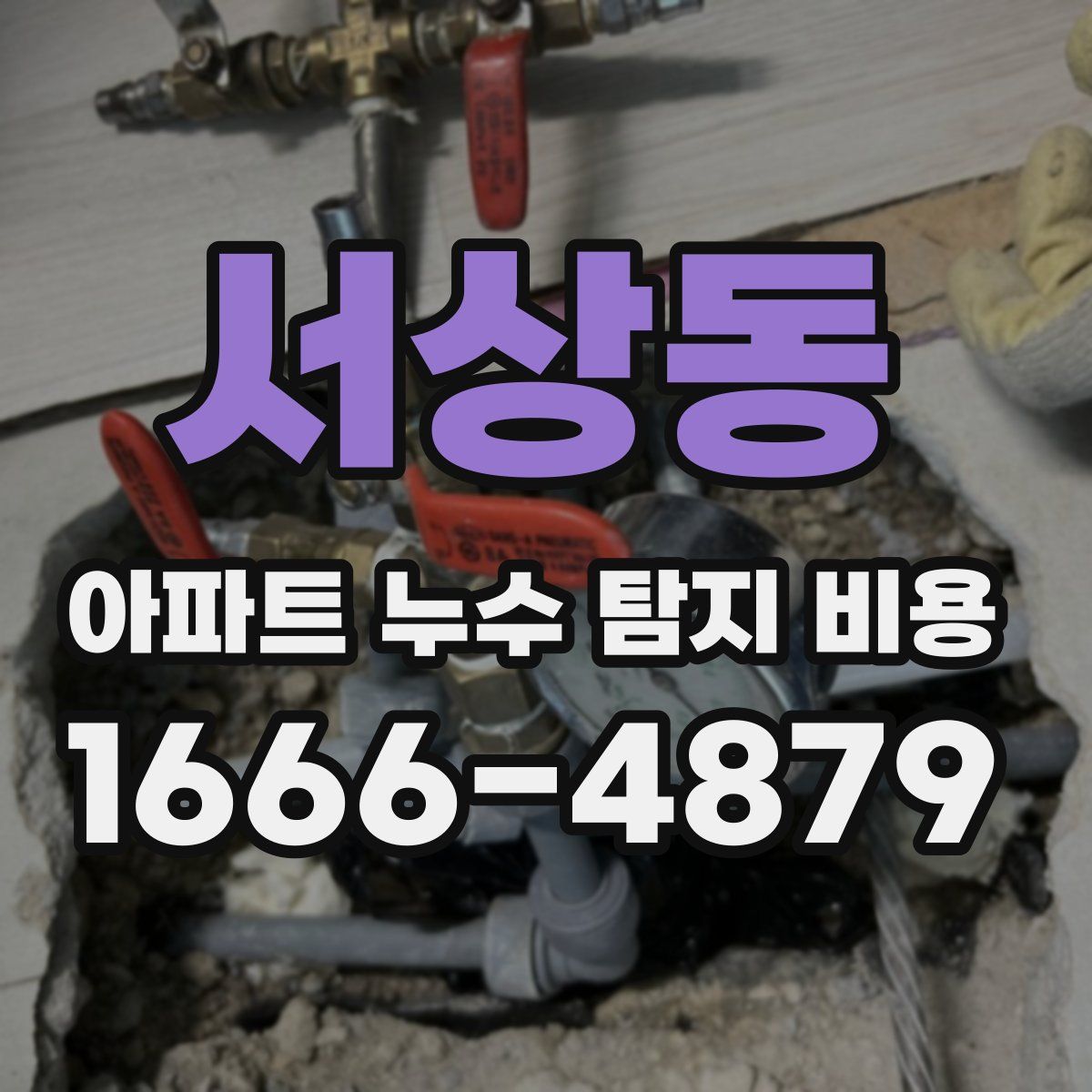 서상동 아파트 누수 탐지 비용