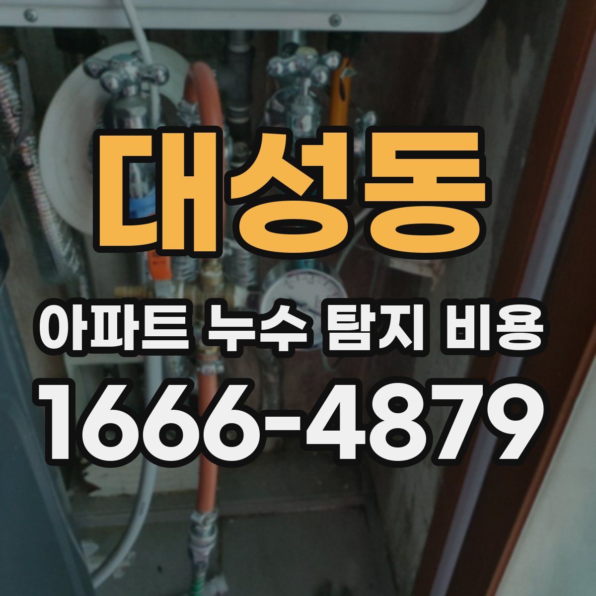 대성동 아파트 누수 탐지 비용