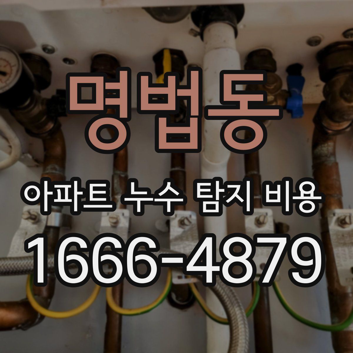 명법동 아파트 누수 탐지 비용