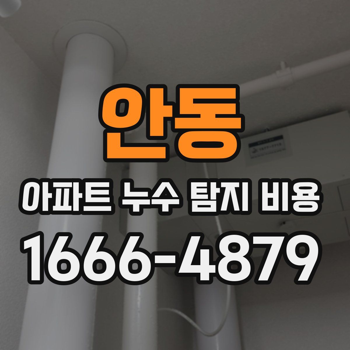 안동 아파트 누수 탐지 비용