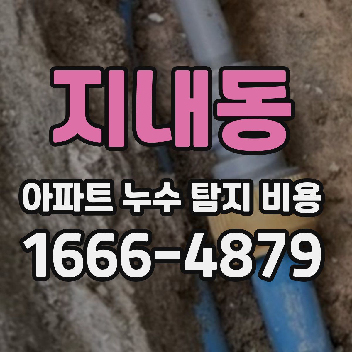 지내동 아파트 누수 탐지 비용