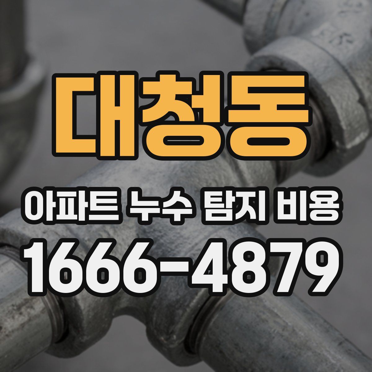 대청동 아파트 누수 탐지 비용