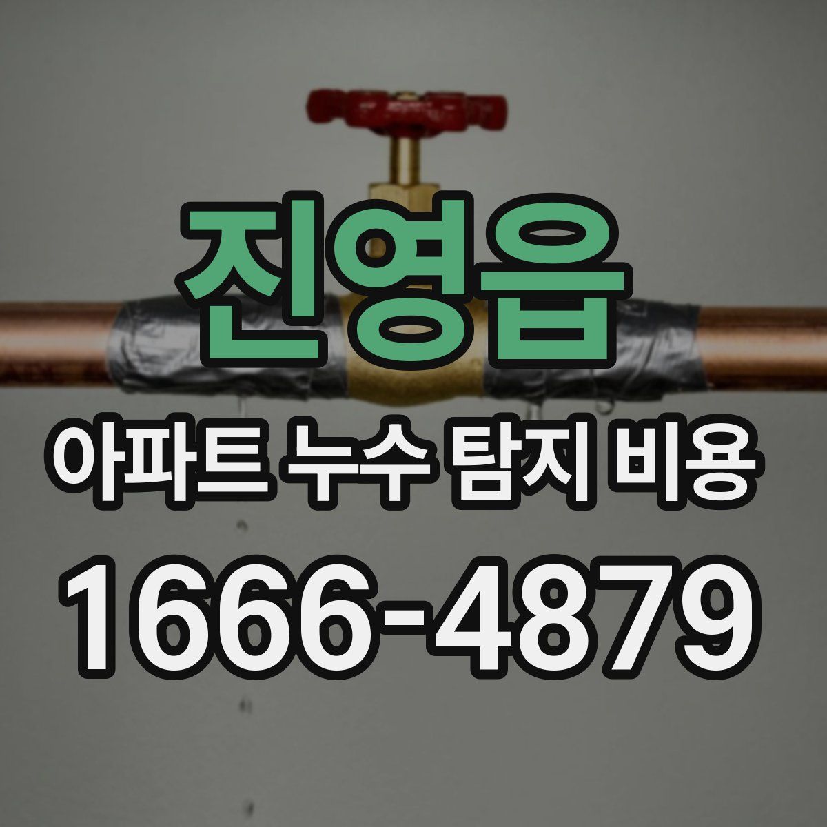 진영읍 아파트 누수 탐지 비용