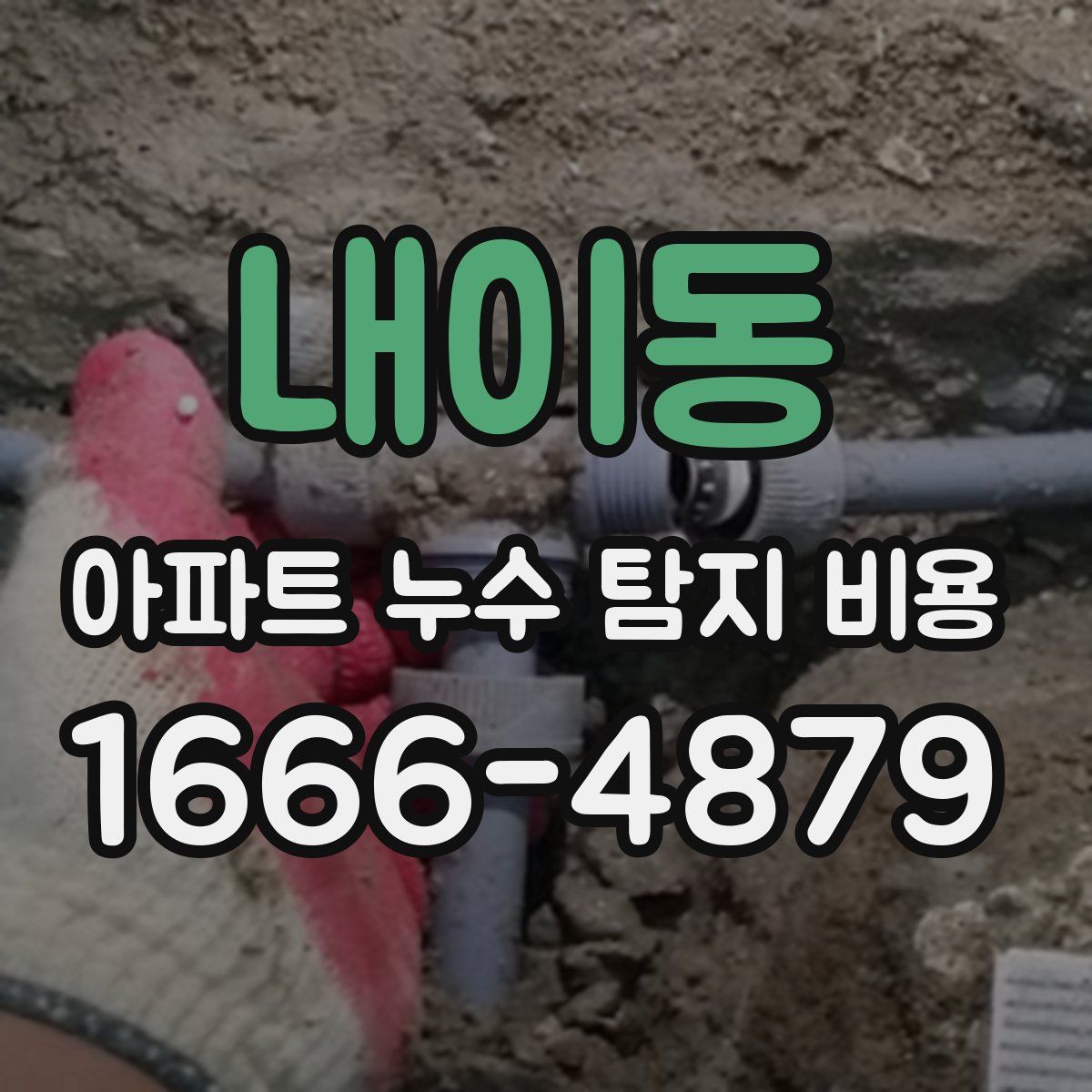 내이동 아파트 누수 탐지 비용