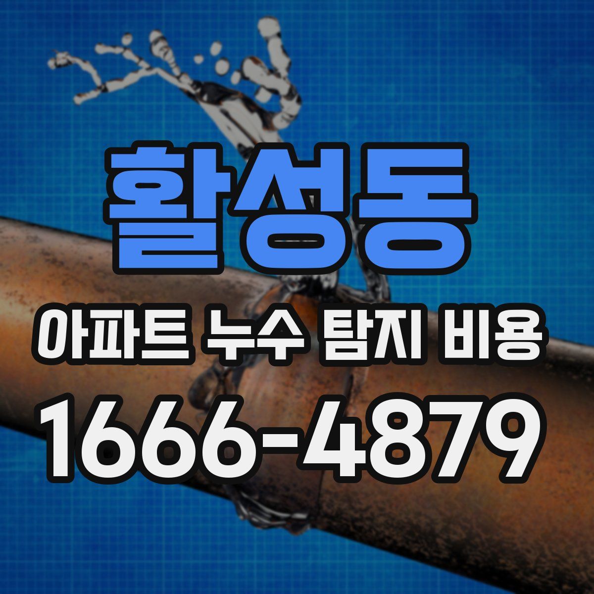 활성동 아파트 누수 탐지 비용