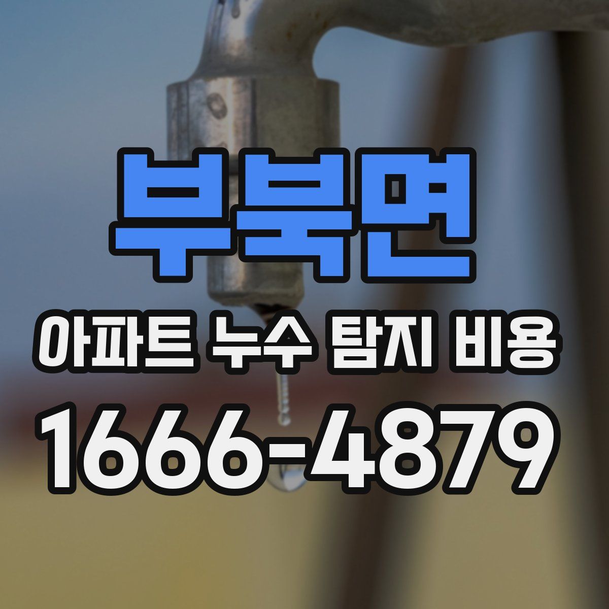 부북면 아파트 누수 탐지 비용