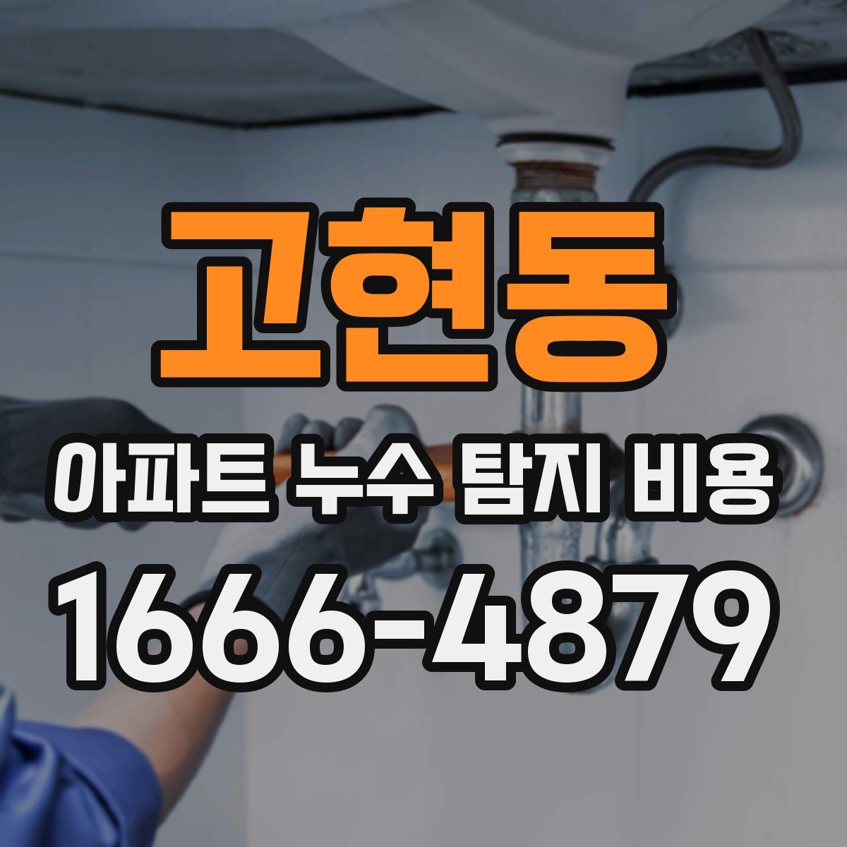 고현동 아파트 누수 탐지 비용
