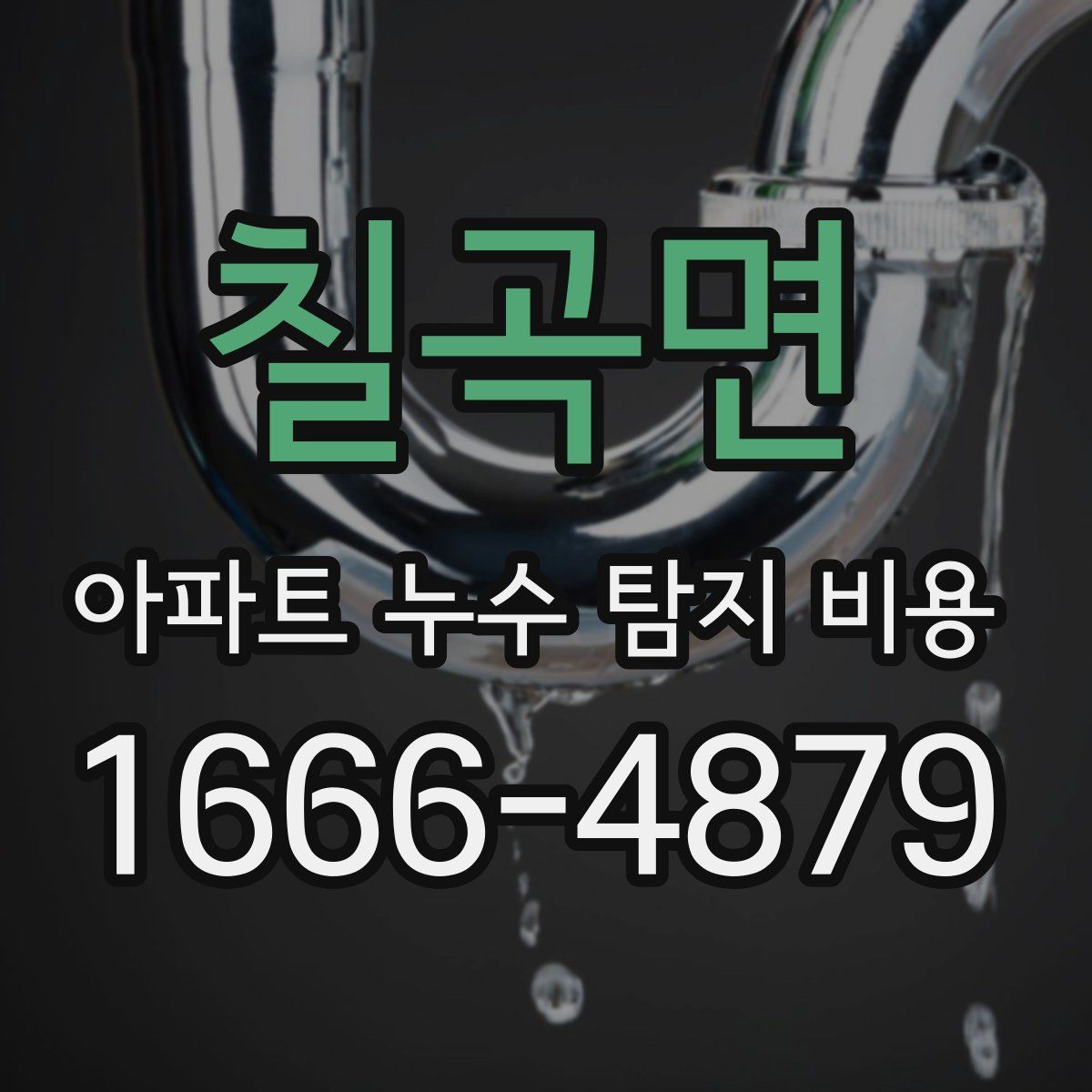 칠곡면 아파트 누수 탐지 비용