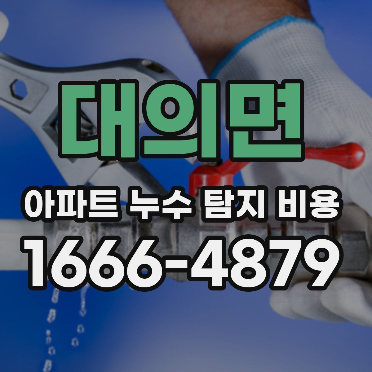 대의면 아파트 누수 탐지 비용