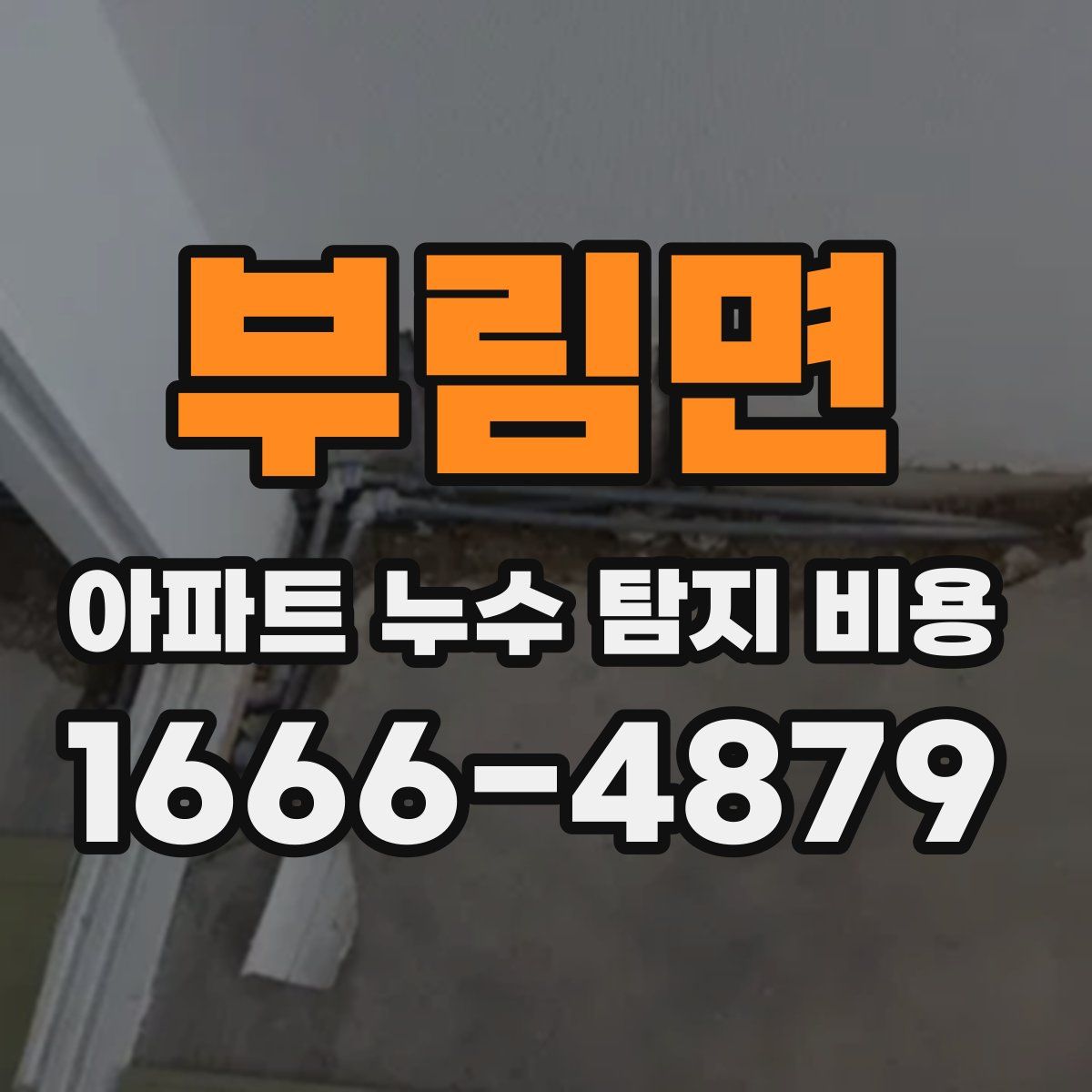 부림면 아파트 누수 탐지 비용