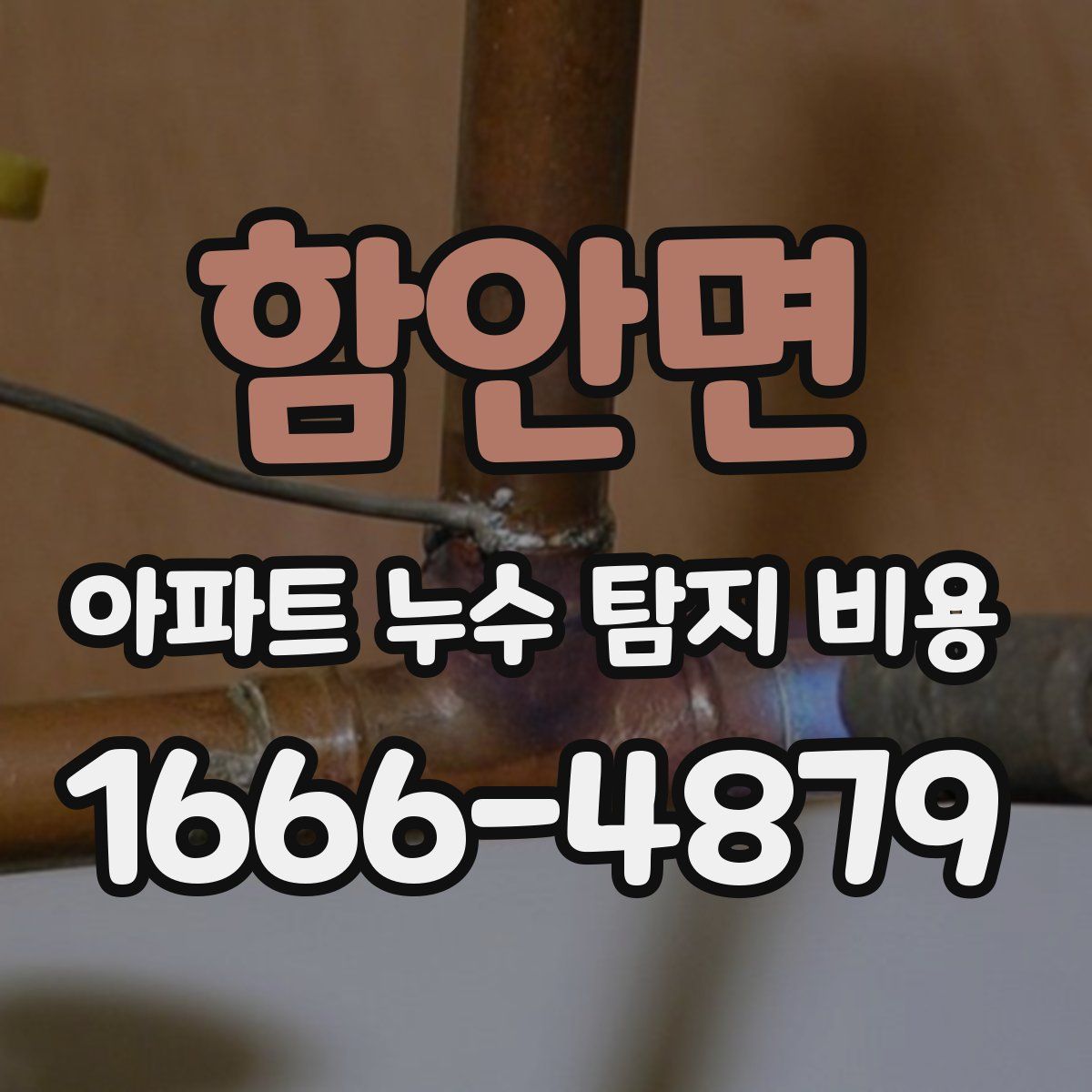 함안면 아파트 누수 탐지 비용